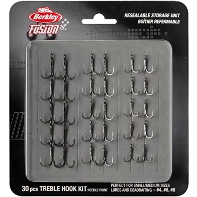 Afbeelding van Berkley Fusion19 Treble Kit Small (#4,6,8) (30 stuks) Dreggen