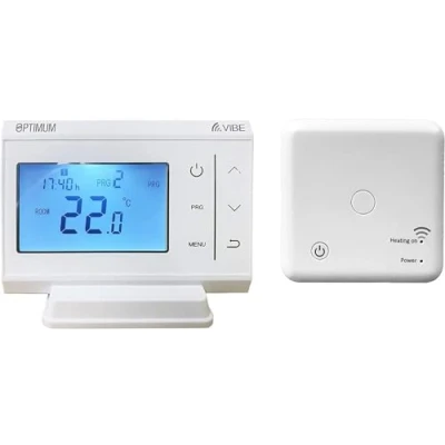 Afbeelding van Vibe WiFi + RF Smart Phone App Controlled Room Thermostaat Draadloos IOS en Android apps beschikbaar Werkt ook met Amazon Echo &amp; Google Assistant