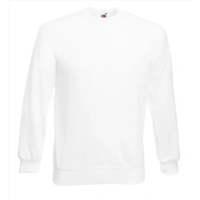 Afbeelding van Fruit of the Loom Classic Raglan Sweater Wit S