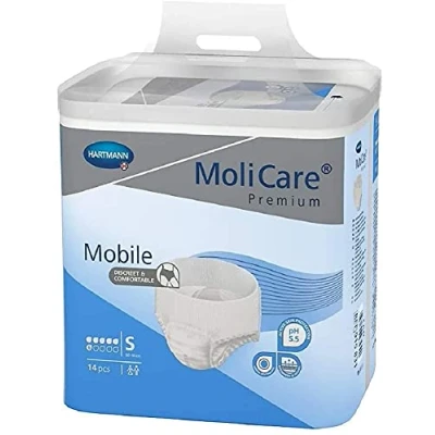 Afbeelding van Hartmann MoliCare Mobile 6 druppels Small Karton van 56 incontinentieslips