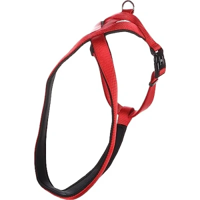 Afbeelding van Flamingo Abbi Cross Harnas Honden Rood Xl 70 90cm 25mm 1st 133325