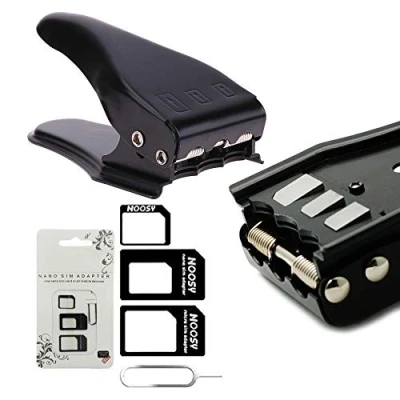 Afbeelding van MMOBIEL Universele 3 in 1 Standaard Micro Sim Cutter / Nano Kaart Knipper inclusief Adapters + Pin