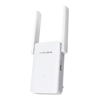 Afbeelding van MERCUSYS ME70X wifi Repeater 6, Dual Band AX1800Mbps, Extender, Booster, 1 Gigabit Ethernet poort, signaalversterker, ondersteunt alle routers, MU MIMO, beamforming