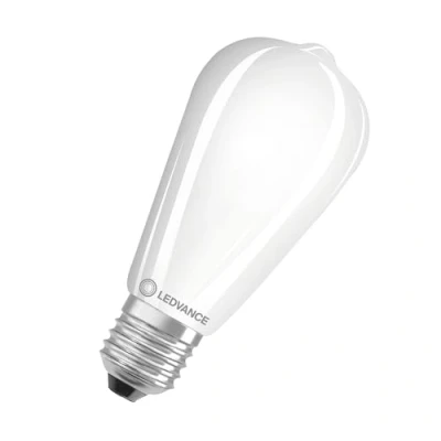 Afbeelding van Ledvance Classic LED E27 Peer Filament Mat 6.5W 730lm 827 Zeer Warm Wit Vervangt 55W