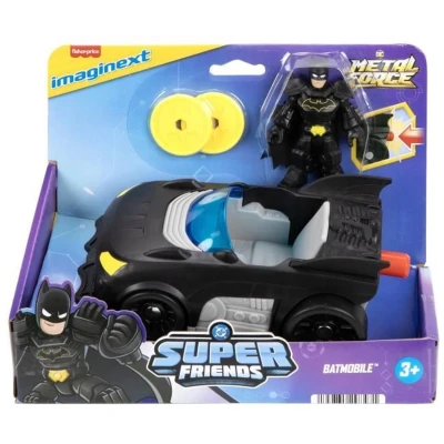 Afbeelding van DCSF Deluxe Batman voertuig 3 jaar+ JFJ68 Mattel