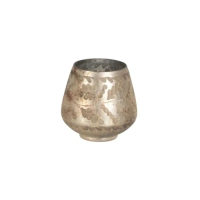 Afbeelding van Kaarshouder Wit Kristal 11 x cm