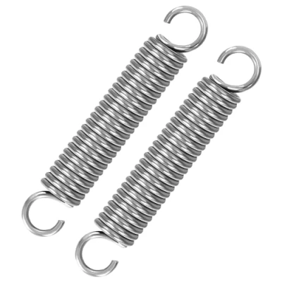 Afbeelding van GUNGY Trekveren met haak, roestvrij staal, trekveer, spanveer, 90 mm, buitendiameter 16 draaddiameter 2,5 maximale trekkracht 19 kg, x 2 stuks