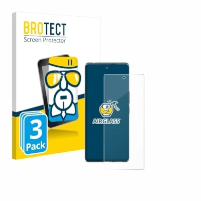 Afbeelding van BROTECT Glas Screen Protector voor HTC U24 Pro (3 Stuks) Schermbeschermer [9H Hardheid, Beschermglas Folie niet Gehard Glas]