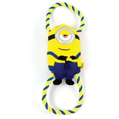 Afbeelding van Minions pluche minion stuart aan flostouw 41 cm