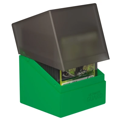 Afbeelding van Ultimate Guard Boulder Deck Case 100+ SYNERGY Black/Green