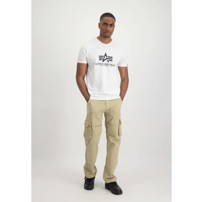 Afbeelding van Alpha Industries Tshirt print, Heren, Maat: 2XL, White