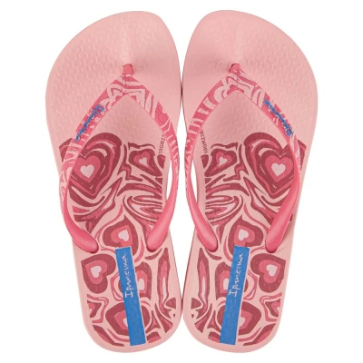 Afbeelding van Slipper Ipanema Kids Anatomic Hearts Light Pink Schoenmaat 28 29