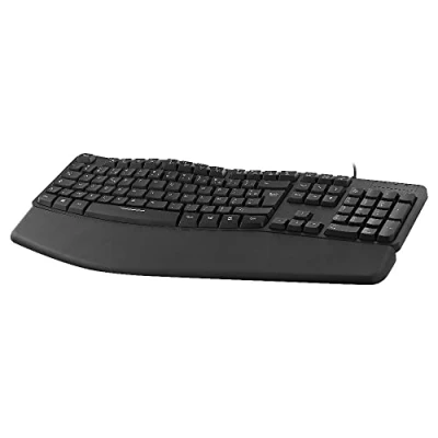 Afbeelding van Toetsenbord bedraad met magnetisch polssteun Ergo Azerty T&#039;nB