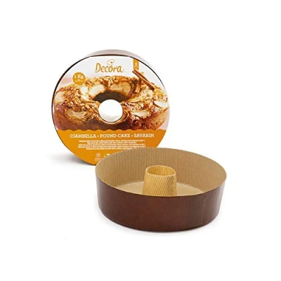 Afbeelding van DECORA 0320175 bakvorm Forno bruin 22 cm 3 eenheden