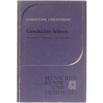 Afbeelding van Lindenberg, C: Geschichte lehren