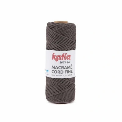 Afbeelding van Katia Macramé Cord Fine bruin 204