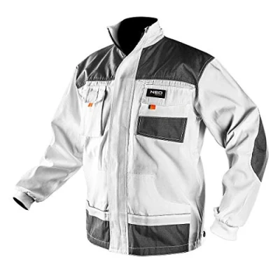 Afbeelding van Neo Tools Schilders Werkjas WIT M/50 Oxford Bescherming 35% Katoen 65% Polyester 267 Gr/m2 CE EN340