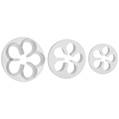 Afbeelding van PME Uitstekerset Petal 5 blads Groot set/3