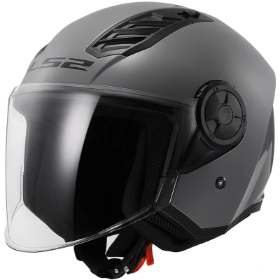 Afbeelding van LS2 Helm Airflow II OF616 nardo grey maat XS