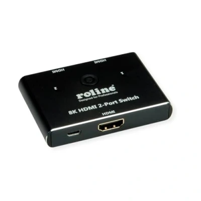 Afbeelding van ROLINE 8K HDMI Switch, 2 voudig