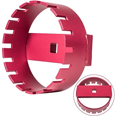 Afbeelding van ROUTEKING 69800 Brandstofpomp Socket Brandstoftank Lock Ring Removal Tool Compatibel met Volvo S60 2001 2009, S80 1999 2006, V70 2007, XC70 2003 2007 en XC90 2014