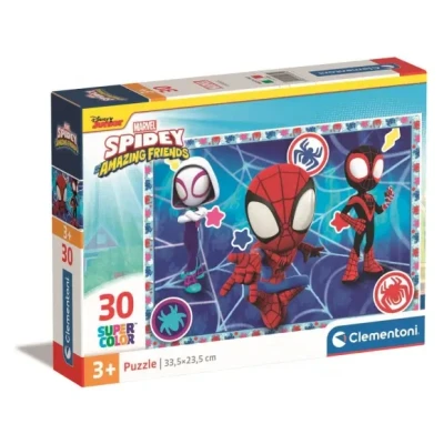 Afbeelding van Clementoni Legpuzzel Super Color Spidey, 30st.