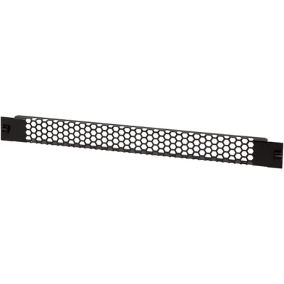 Afbeelding van LogiLink PN110B, Geventileerd blind paneel, Zwart, Staal, 1U, 48,3 cm (19&quot;), 19 mm
