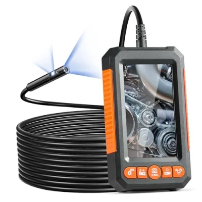 Afbeelding van VEVOR endoscoopcamera inspectiecamera 1080P pijpcamera 5m kabel 4,3&quot; display