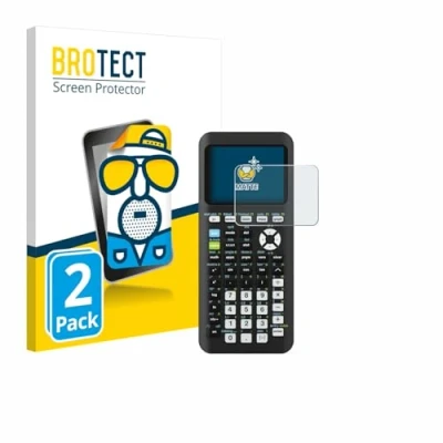 Afbeelding van BROTECT Screenprotector voor Texas Instruments TI 84 Plus CE T Python Folie Beschermfolie matte (2 Stuks)