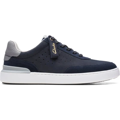 Afbeelding van Clarks Court Lite Tor Veterschoenen Laag blauw Maat 7.5