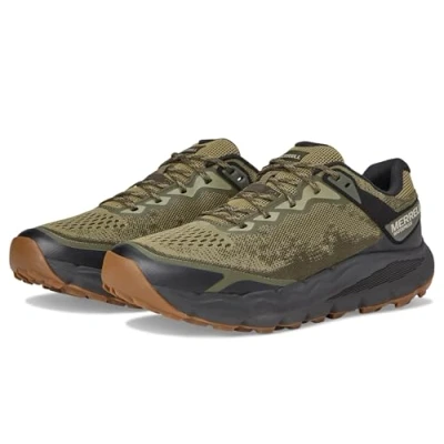 Afbeelding van Merrell NOVA 4 WP Trail hardloopschoenen, Heren, Maat: 48, Drab Textiel/ synthetisch