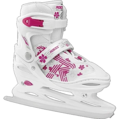 Afbeelding van Ijshockeyschaats Roces Jokey Ice 3.0 Wit Roze Schoenmaat 34 37