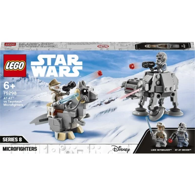 Afbeelding van LEGO 75298 Star Wars ™ Microfighters AT Vs Tauntaun Luke Skywalker en de Walker minifiguren