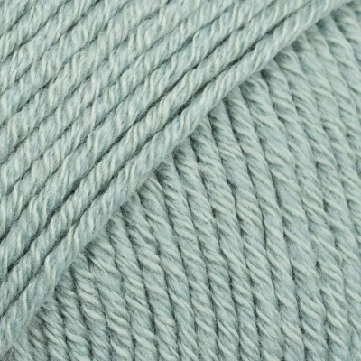 Afbeelding van DROPS Cotton Merino Uni Colour 29 zeegroen Wol/Katoen Garen