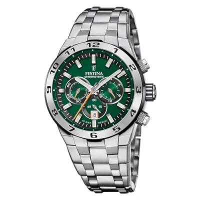 Afbeelding van Festina Chronograaf, Heren, Maat: One Size,