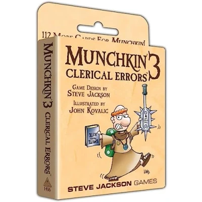 Afbeelding van Steve Jackson Games 1416 Munchkin 3 Clerical Errors [EN]