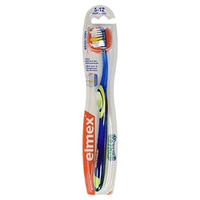 Afbeelding van elmex Junior tandenborstel, zacht, verpakking van 2 stuks (2 x 1 stuks)