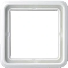 Afbeelding van JUNG AFDEKRAAM 1V ALPWIT 9010 CD581WUWW