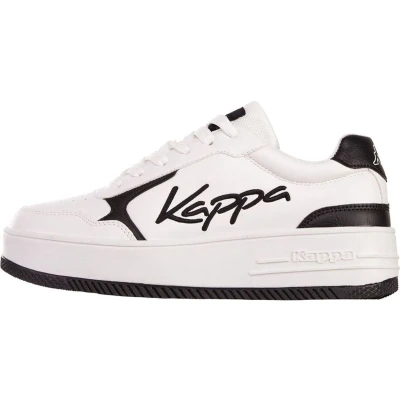 Afbeelding van Kappa Uniseks stijlcode: 243417 Jaboah damessneakers, wit zwart, 36 EU