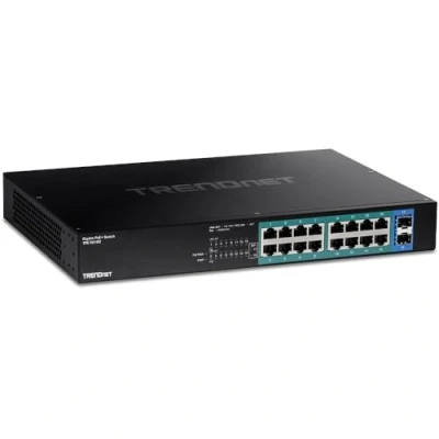 Afbeelding van Trendnet TPE TG182 netwerk switch Zwart
