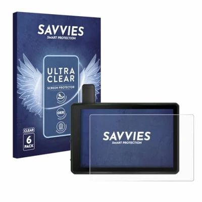 Afbeelding van Savvies (6 Stuks) Schermbeschermer voor Garmin Tread SxS Edition 8&quot; Screen Protector Ultra Transparant