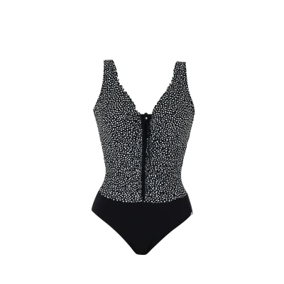 Afbeelding van SUNFLAIR Badpak zwart / wit
