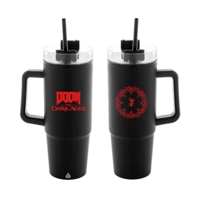 Afbeelding van DPI Merchandising Doom: The Dark Ages Geïsoleerde Mok Shield Zwart/Rood