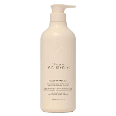 Afbeelding van Omniblonde Clean Up Your Act Shampoo 1000 ml