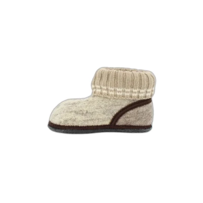 Afbeelding van BeckÖtziUniseks volwassenePlatte pantoffelsplatte pantoffels, Beige, 43 EU