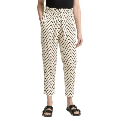Afbeelding van Tom Tailor Stoffen broek met een bindceintuur