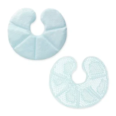 Afbeelding van Navaris set van 2 thermokompressen Hot cold pack Voor warm of koud gebruik Herbruikbare gelpads met stoffen bekleding borstvoeding