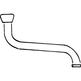 Afbeelding van Venlo S uitloop draaibaar 1/2&quot; x 130 mm