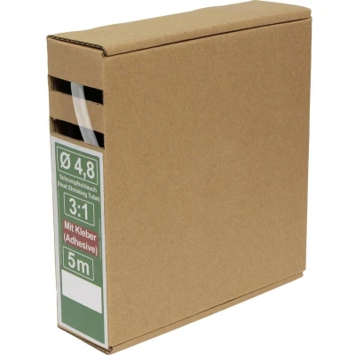 Afbeelding van Quadrios 25CA499 Krimpkous met lijm Transparant Krimpverhouding:3:1 5 m