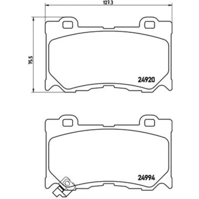 Afbeelding van Brembo Remblokset P 56 089